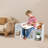 Bookshelf With Reading Nook, Storage Bench With Book Rack
