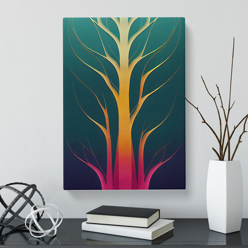 Gothic Tree Vol.1 - Wrapped Canvas, 60cm H x 40cm W x 3cm D