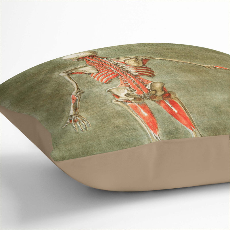 Square Cushion, 40cm H x 40cm W x 15cm D, Stone