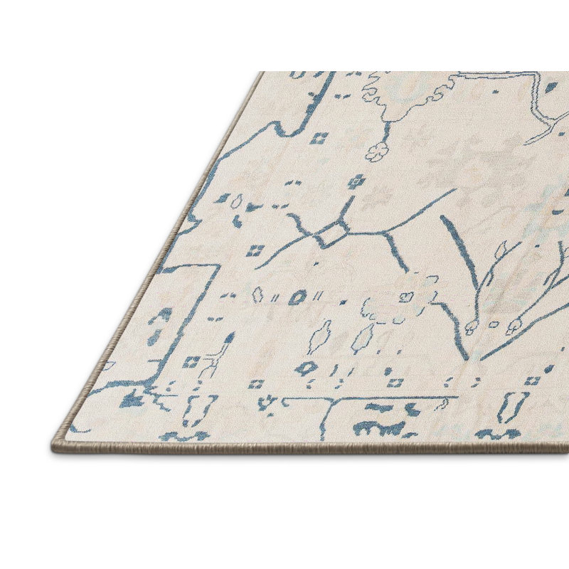 Dailany Abstract Indoor Rug, Rectangle 7' x 10'