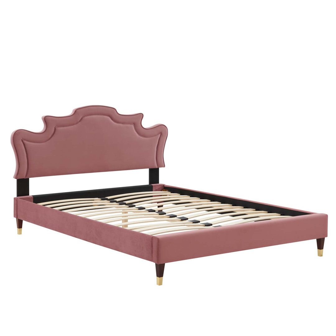 Modway Neena Performance Velvet Bed Modway 