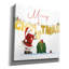 «Merry Christmas» par Elle Media Group, art mural sur toile, 12 po x 12 po-17679009