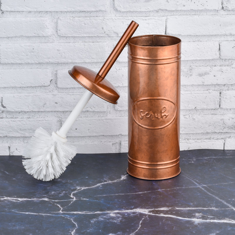Porte-brosse autoportant en métal 10,98 po