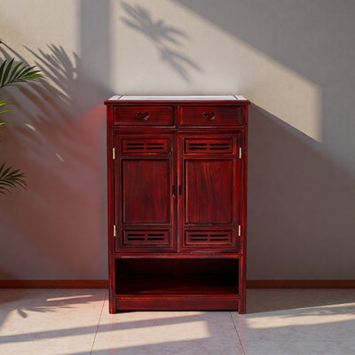 Armoire à chaussures en bois massif