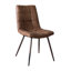 Casteau 48cm H Upholstered Metal Cantilever Chair-27107821-27107820