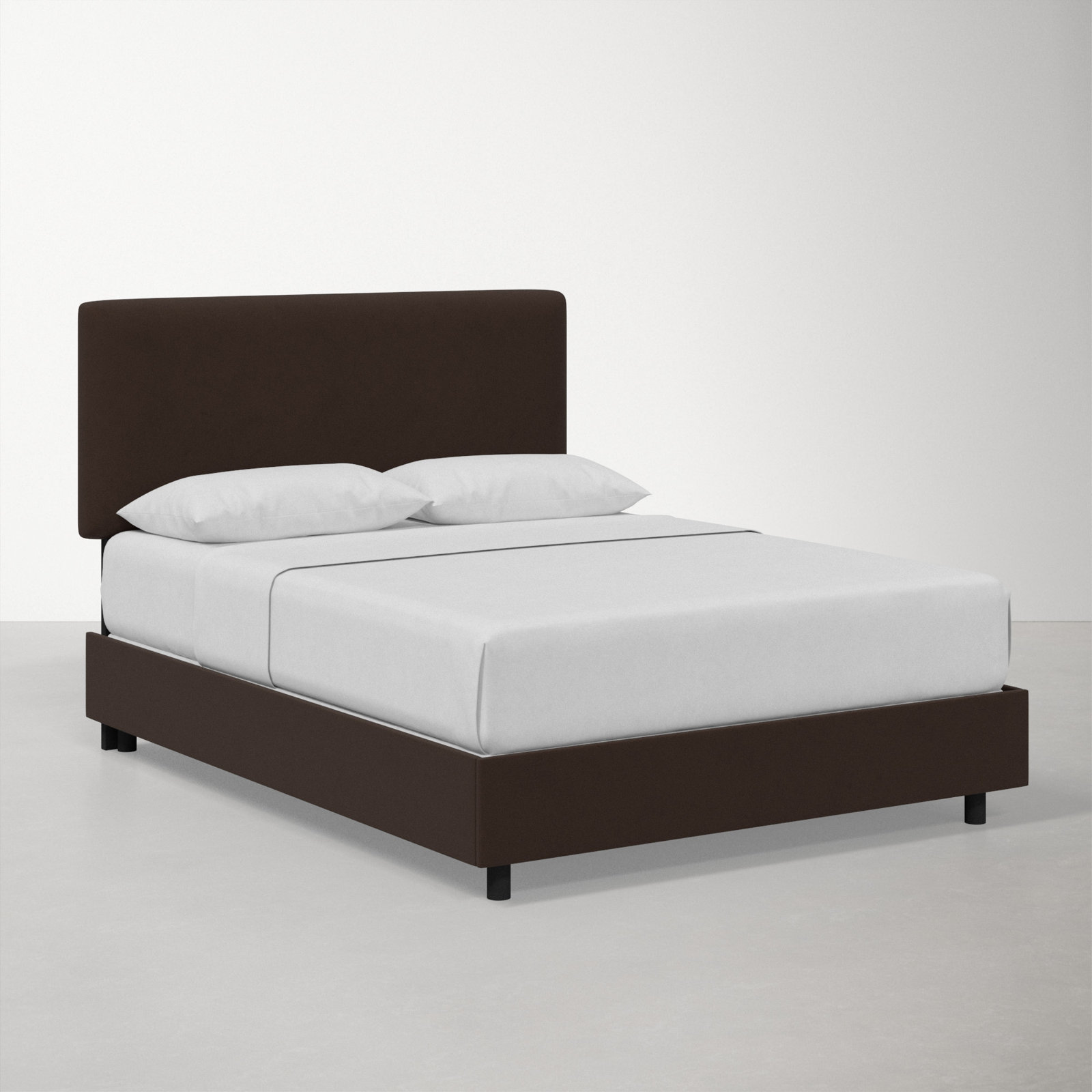 Eisley Upholstered Bed, California King, Classic Chocolate Velvet