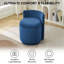 Fauteuil demi-tonneau pivotant rembourré avec rangement-1536332280-1510171286
