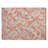 Machine Washable Indoor/Outdoor Christain ACN1328 Coral Rug-102631411