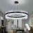 Glam Dimmable Led Crystal Chandelier-723254712