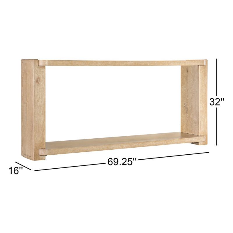 Bellmont 69.25'' Solid Wood Console Table