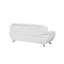 Sackman Faux Leather Sofa