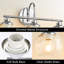Meuble-lavabo 3 lumières à intensité variable chromé avec abat-jour sphérique transparent-1076940630-1076940648