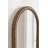 Rahfy Rattan Rounded Arch Wall Mirror