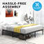 Platform Metal Bed Frame Modern-818461861