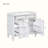 Debbrah 36'' Single Bathroom Vanity with Solid + Manufactured Wood Top-244987518