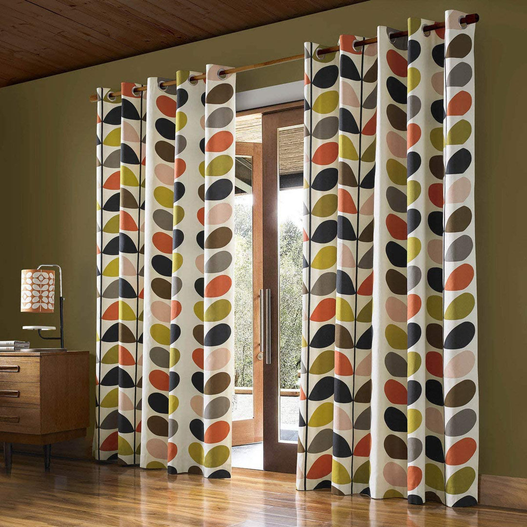 Orla Kiely Multi Stem Curtains
