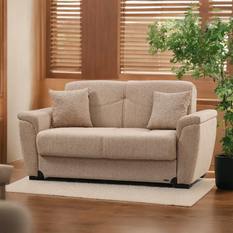 Causeuse Everly, Beige
