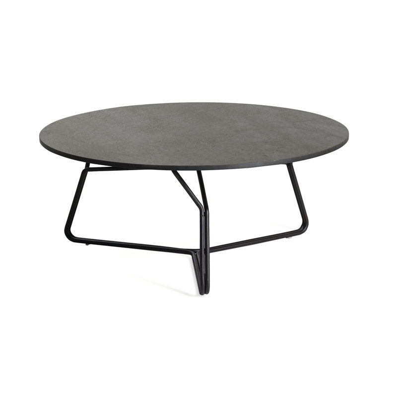 Serac Coffee Table, Ceramic Gray