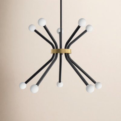 10 - Light Dimmable Sputnik Chandelier