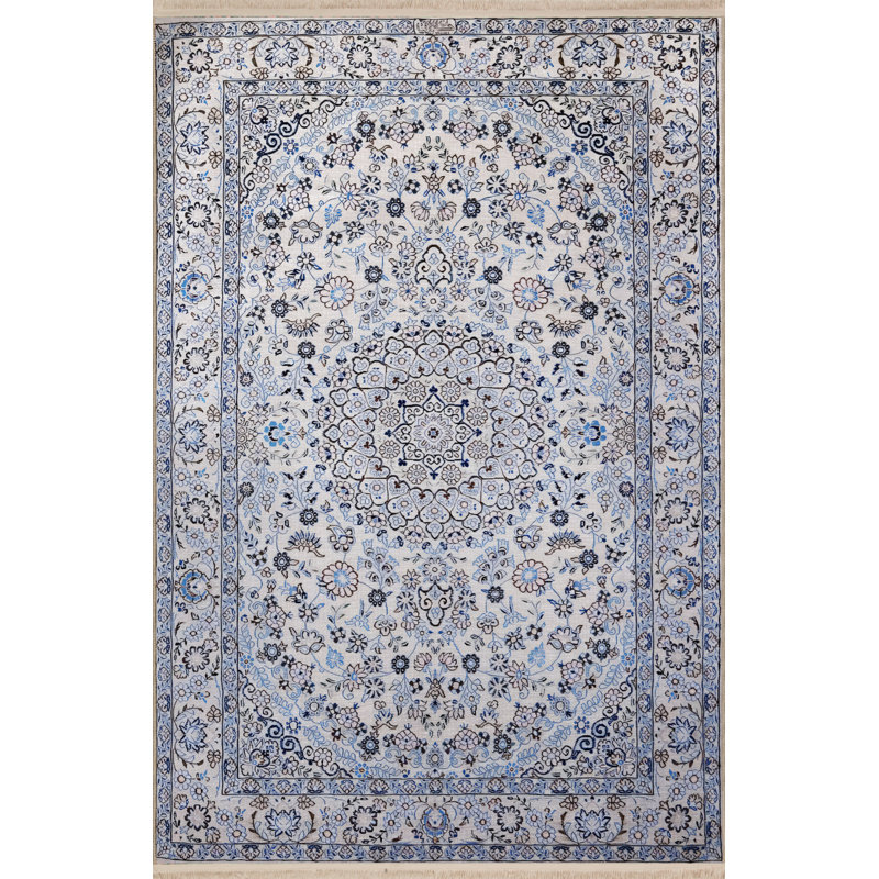 Winry Performance Washable Oriental Indoor / Outdoor Rug, Rectangle 5' x 9'11"