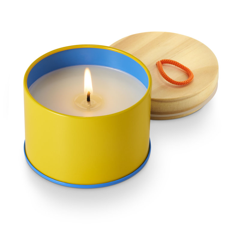 Under the Sun Pool Floatie Sun Tin Scented Candle