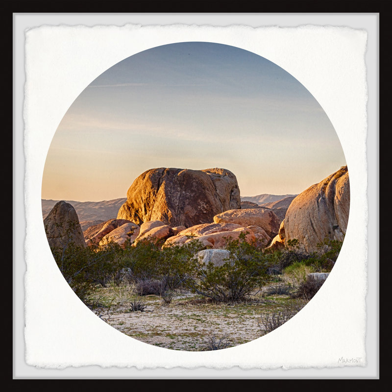 Bryce Canyon Boulders by Marmont Hill - Single Picture Frame Painting, 30cm H x 30cm W x 3.81cm D