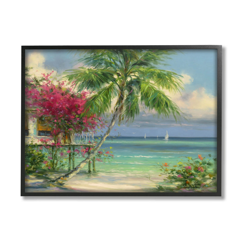 Art floral giclée par Martin Figlinski, Giclée encadrée noir minuit, H 11 po x l 14 po x P 1,5 po