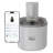 Penthouse Paws® Smart Wireless Cat Water Fountain 3.5L – WiFi App-Controlled, Ultra-Quiet 23 dB, Filtered, Battery-Powered Design, Stainless Steel-99447531