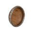 Teak Wood Bowl Wall Art, Metallurgy Edge-1478897024