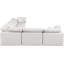 Canapé modulaire en forme de L 6 pièces Itala-94482477