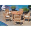 Jovanni Outdoor 3 - Piece Teak Bistro Set-1088902964-1141856682