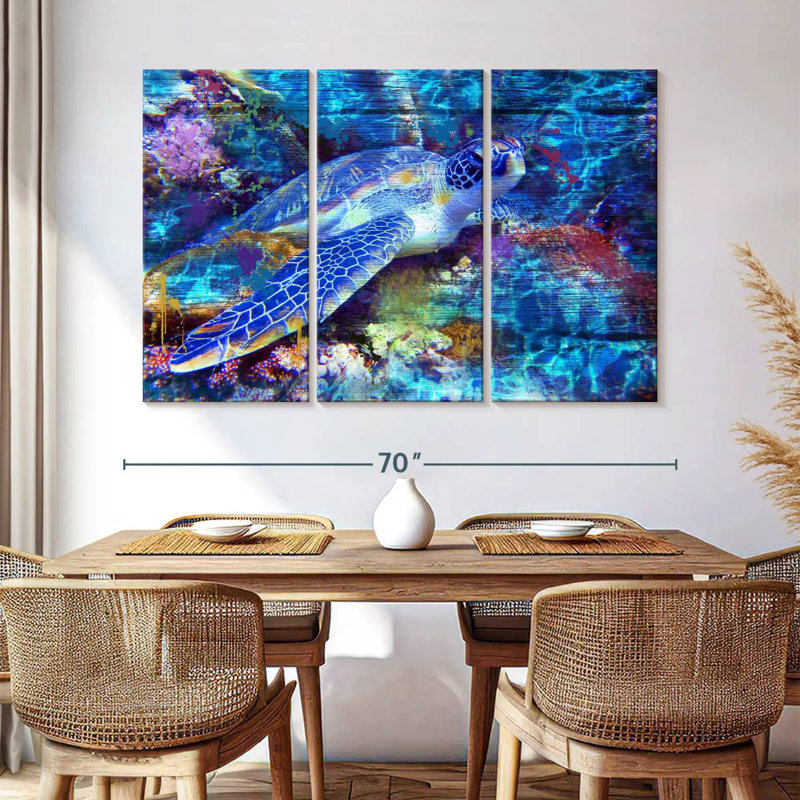 Aletra Turtle, 42" H x 65" W