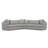 Jules Fabric 3 Pc Sectional-121467503