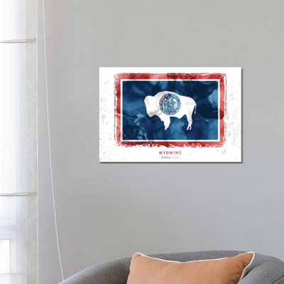 Wyoming by WallDecorAddict - Wrapped Canvas Print
