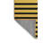 Machine Washable Horizontal Stripes Brown Area Rug-195763197