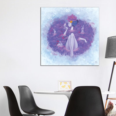 Flower Bath Blossom by Martin Hsu - Painting on Canvas