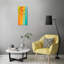 Isabellarose Glass Wall Clock