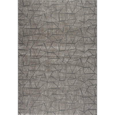 Geometric Shapes 160cm X 230cm Area Rug
