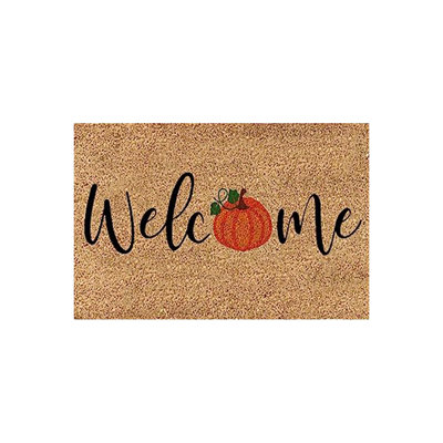 Tapis d'Halloween citrouille d'Halloween