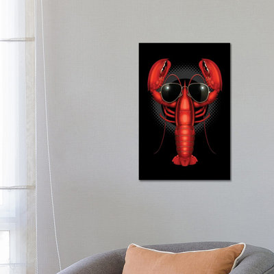 Koollobster 1 Piece Wrapped Canvas Wall Art
