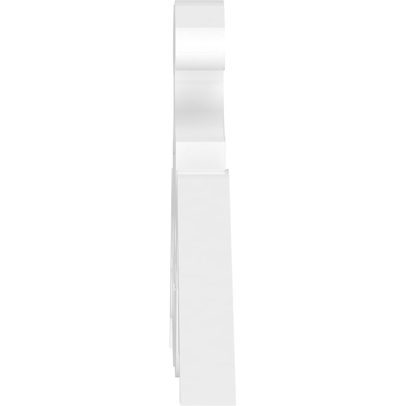 Pignon en PVC de qualité architecturale Benson, H 9 po x l 36 po x P 1 po, 6 / 12