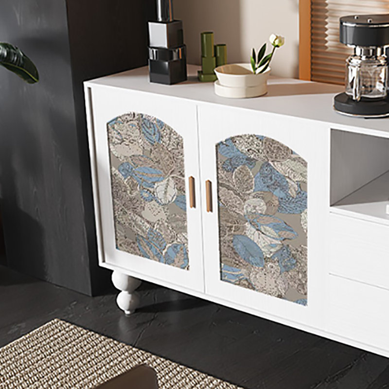 Buffet grande capacité 59,1 po, Blanc