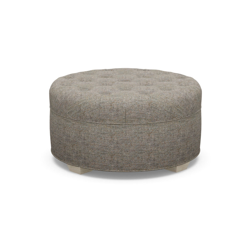 Round Ottoman, 2243-80, Sandstone