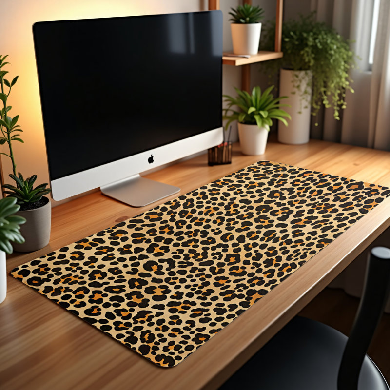 Polyester Desk Pad, 31.5x15.5