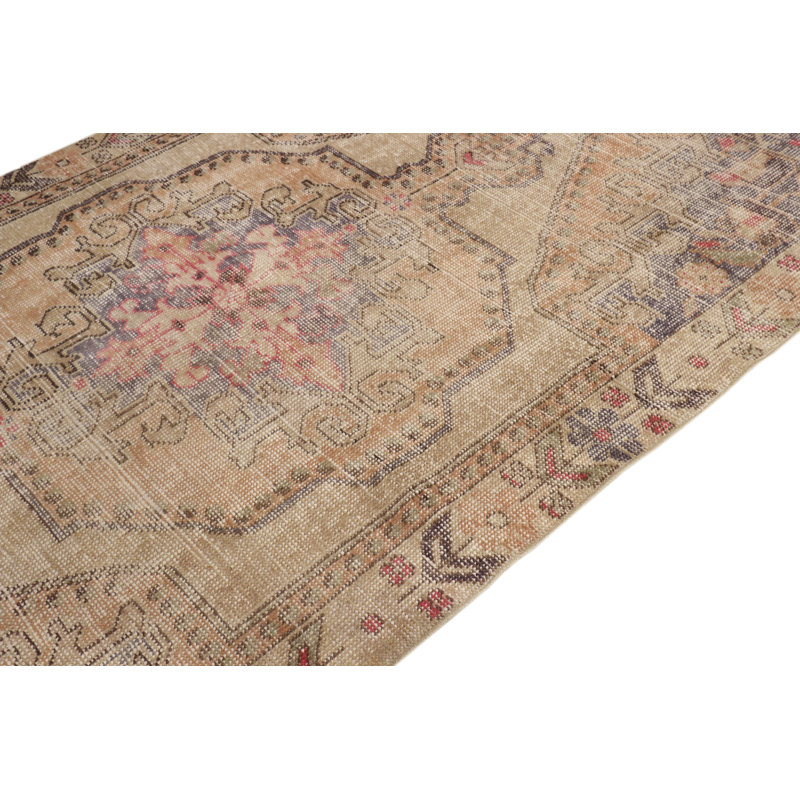 One-of-a-Kind Rectangle 4'4" X 7' Hand Knotted Area Rug