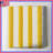 Yellow White Stripes Bedding Stripes Bedspread Pattern-123583986