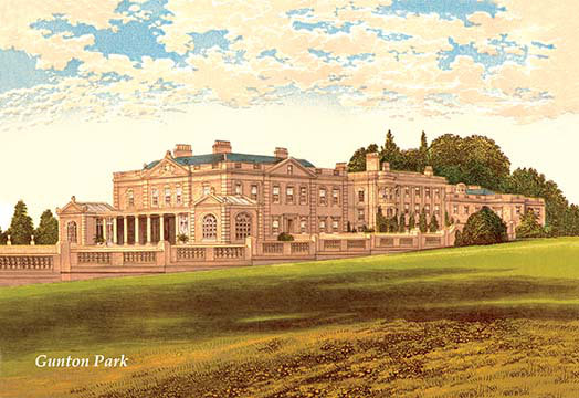 " Gunton Park ", 28" H x 42" W x 1.5" D