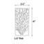 Petite suspension murale en teck