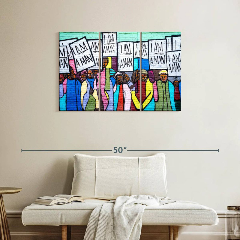 Khyia I Am A Man, 24" H x 38" W