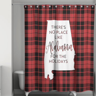 Brianne Plaid Shower Curtain